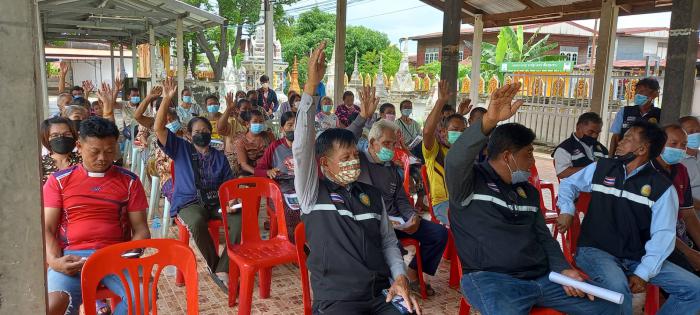 ่ซักซ้อมทำความเข้าใจในเรื่องการซ่อมไฟฟ้าส่องสว่างและการบริหารจัดการขยะ ม.3 และ ม.9