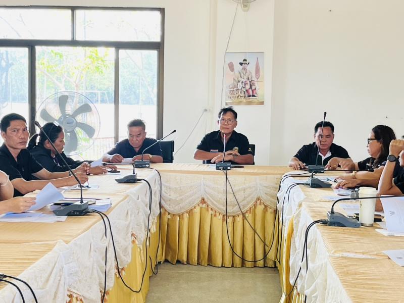 ประชุมคณะผู้บริหารพนักงานส่วนตำบล ประจำเดือน เมษายน 2569