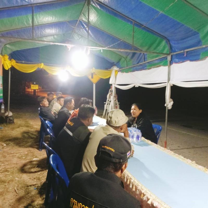 ตรวจเยี่ยมด่านชุมชน ช่วงเทศกาลปีใหม่ พ.ศ. 2569  7 วันอันตราย 