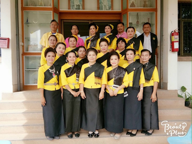 กิจกรรม พิธีรำบวงสรวง งานไหม ประจำปี 2560 วันที่ 28 พฤศจิกายน 2560