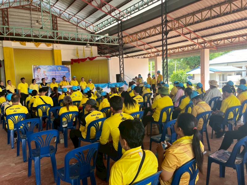 โครงการจิตรอาสาทำดีด้วยหัวใจ กิจกรรมซ่อมบำรุงถนน สายยุทธศาสตร์ บ้านบุอ้ายตู้ - บ้านห้วยโจด