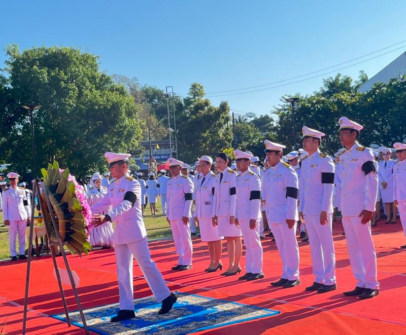 กิจกรรมน้อมรำลึกเนื่องในวันคล้ายวันสวรรคต พระบาทสมเด็จพระจุลจอมเกล้าเจ้าอยู่หัว (รัชกาลที่ 5) เนื่องใน #วันปิยมหาราช ณ บริเวณลานพระบรมราชานุสาวรีย์ รัชกาลที่ 5 สนามหน้าที่ว่าการอำเภอพล จังหวัดขอนแก่น