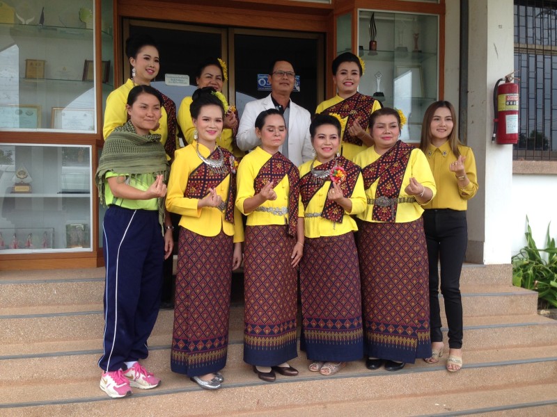 นางรำงานไหม ประจำปี 2561