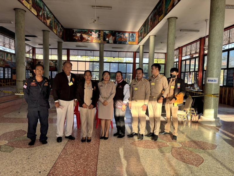 ออกตรวจเยี่ยมหน่วยเลือกตั้งสมาชิกองค์การบริหารส่วนตำบลและนายกองค์การบริหารส่วนตำบล